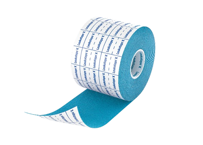 Kinesiotaping Leukotape K di Actimove Sports Edition come trattamento per gli strappi muscolari. Kinesiotaping Leukotape K di Actimove Sports Edition come trattamento per gli strappi muscolari.